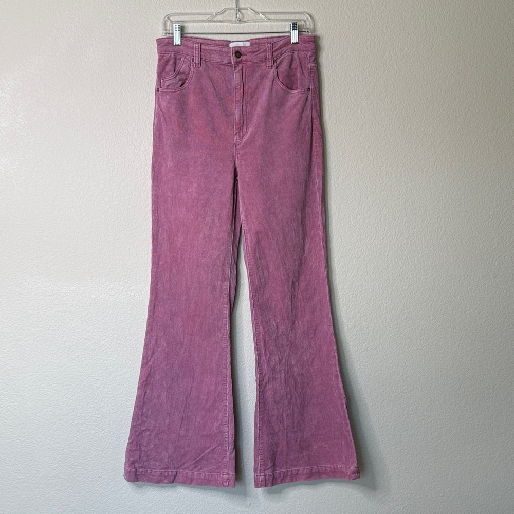 Rolla’s Eastcoast flare pink corduroy women’s 31/13 EUC